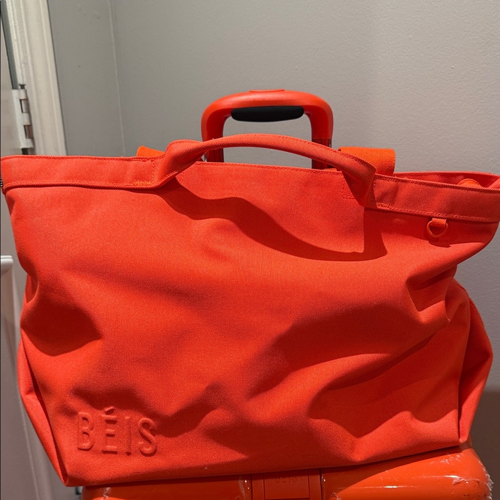 BÉIS travel tote in flame